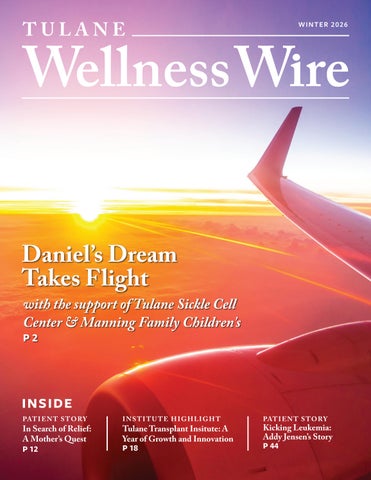 Tulane Wellness Wire Winter 2026