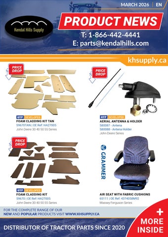 March 2026 Product News Is Here!!!