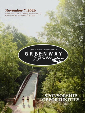 Greenway Soiree Sponsorship Folder 2026