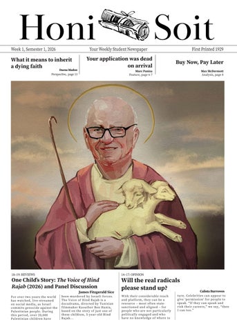 Honi Soit: Week 1, Semester 1, 2026