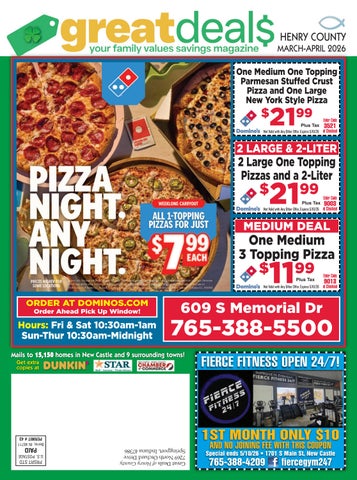 March 2026 Great Deals of Henry County