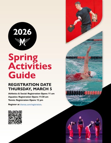 2026 Spring Activities Guide