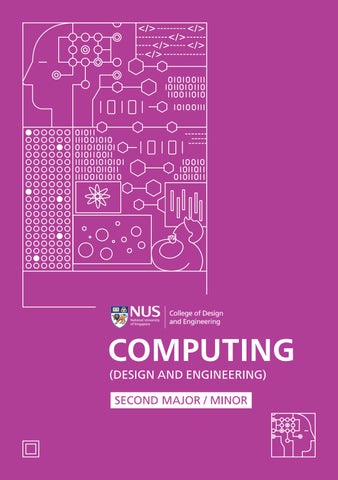 NUS CDE Computing 2nd Major/Minor - 2026