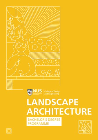 NUS CDE Landscape Architecture - 2026