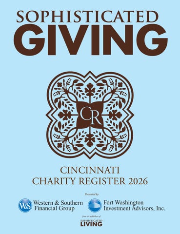 Sophisticated Giving Charity Register Cincinnati 2026