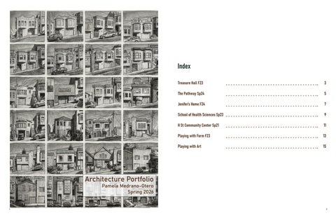 Portfolio | Master of Architecture Candidate | Pam Feb  2026