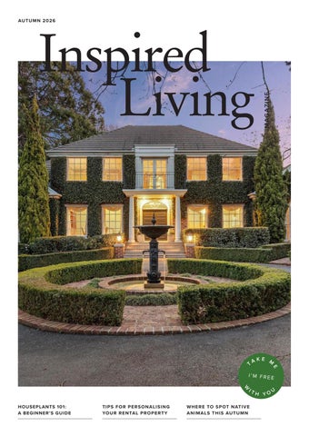 Inspired Living Magazine │ Autumn 2026 EDITION