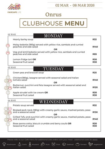 Clubhouse | Onrus | 2026