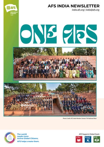 AFS INDIA Newsletter (Oct-Dec 2025)