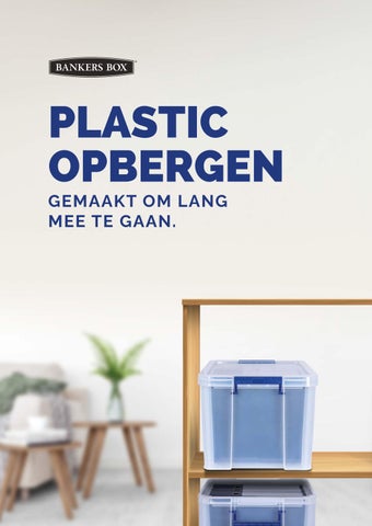 Bankers Box Plastic Brochure (NL)