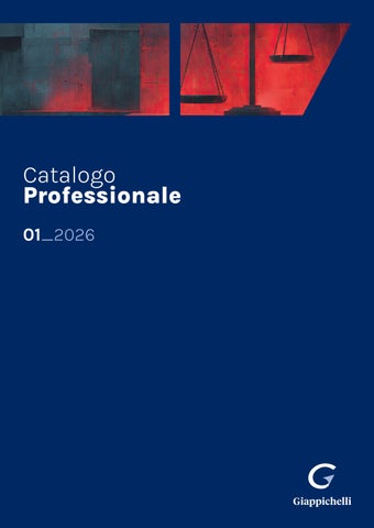 Catalogo Professionale Giappichelli / 1-2026