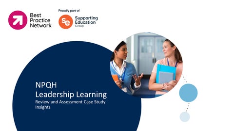 NPQH Cycle 5 Leadership Learning Participant Version