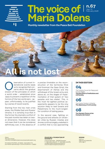 The Voice of Maria Dolens - n.67 February 2026