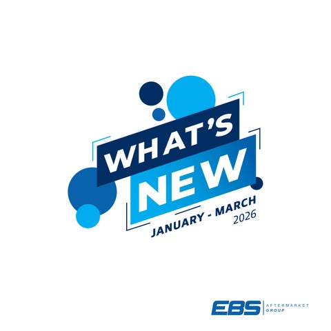 EBS What's New January - March 2026