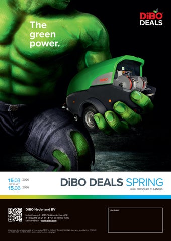 DiBO DEALS Spring 2026 – NL-NL