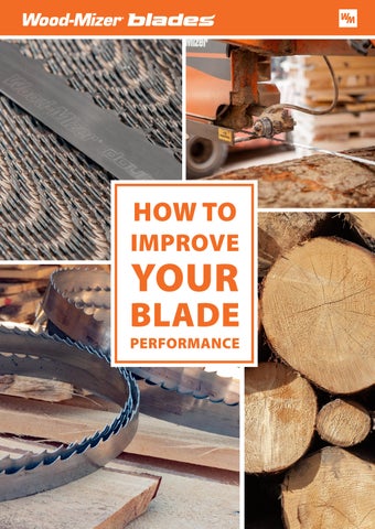 How to Improve a Sawmill Blade Performance