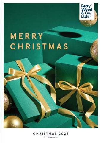 CHRISTMAS BROCHURE 2026