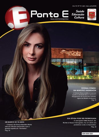 REVISTA PONTO E - 72ª Edição