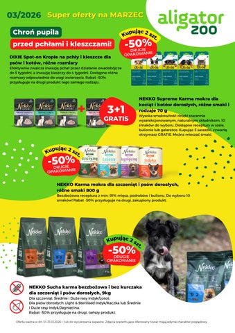 Gazetka Aligator ZOO 03/2026