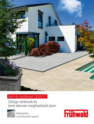 Frühwald 2026 Térkő és Design Katalógus