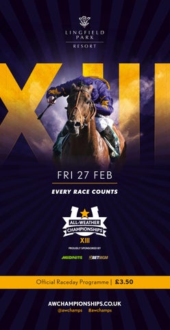 Lingfield Park Racecard - Friday 27th February