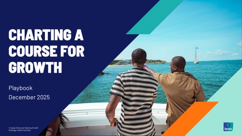 Ipsos Insights: Charting a Course for Growth Playbook