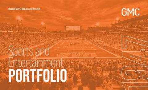 GMC | Sports & Entertainment Portfolio 2026