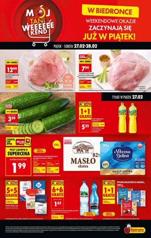 Biedronka gazetka od 27.02 do 28.02.2026