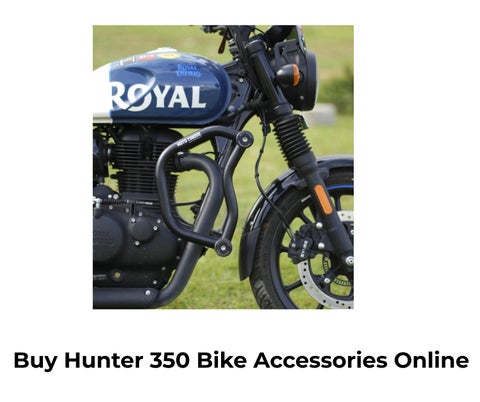 Buy Hunter 350 Bike Accessories Online