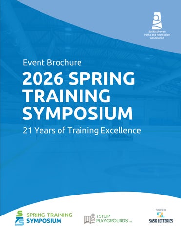 2026 Spring Training Symposium Event Brochure 