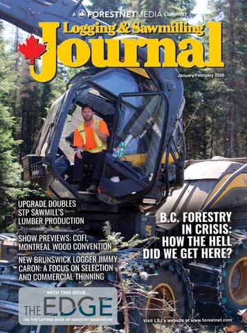 Logging & Sawmilling Journal | January/February 2026