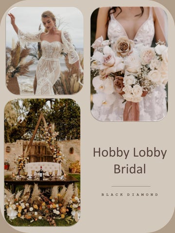 HOBBY LOBBY BRIDAL PITCH 