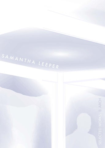 Samantha Leeper B.Arch - Portfolio 2026