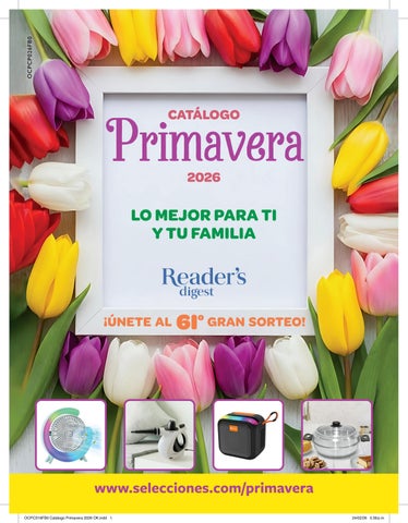 Catálogo de Primavera- Selecciones Reader's Digest 2026
