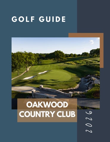 Oakwood 2026 Golf Guide