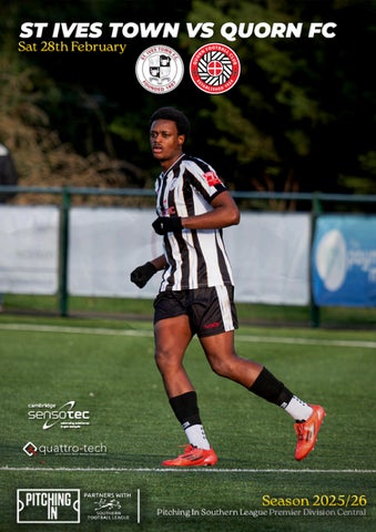 Matchday Programme 202526-Quorn FC