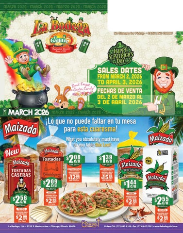 LaBodega-March-2026-Specials