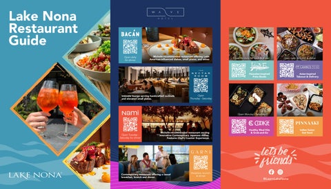 Lake Nona Restaurant Guide