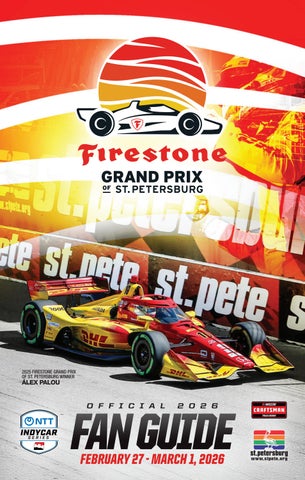 Firestone Grand Prix of St Petersburg Official 2026 Program