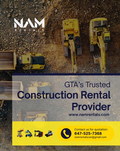 NAM RENTALS - Construction Equipment Rentals in Toronto