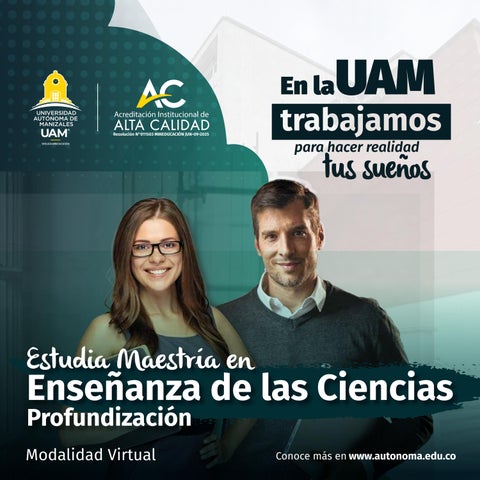 Maestría en Enseñanza de las Ciencias - Profundización