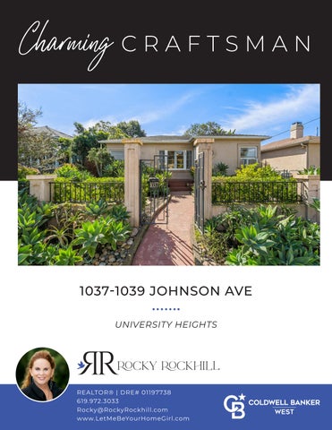Rocky Rockhill presents: 1037-39 Johnson Avenue