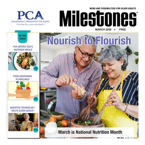 March 2026 Milestones newspaper