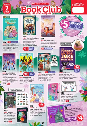 Book Club, Issue #2, 2026 – Scholastic New Zealand