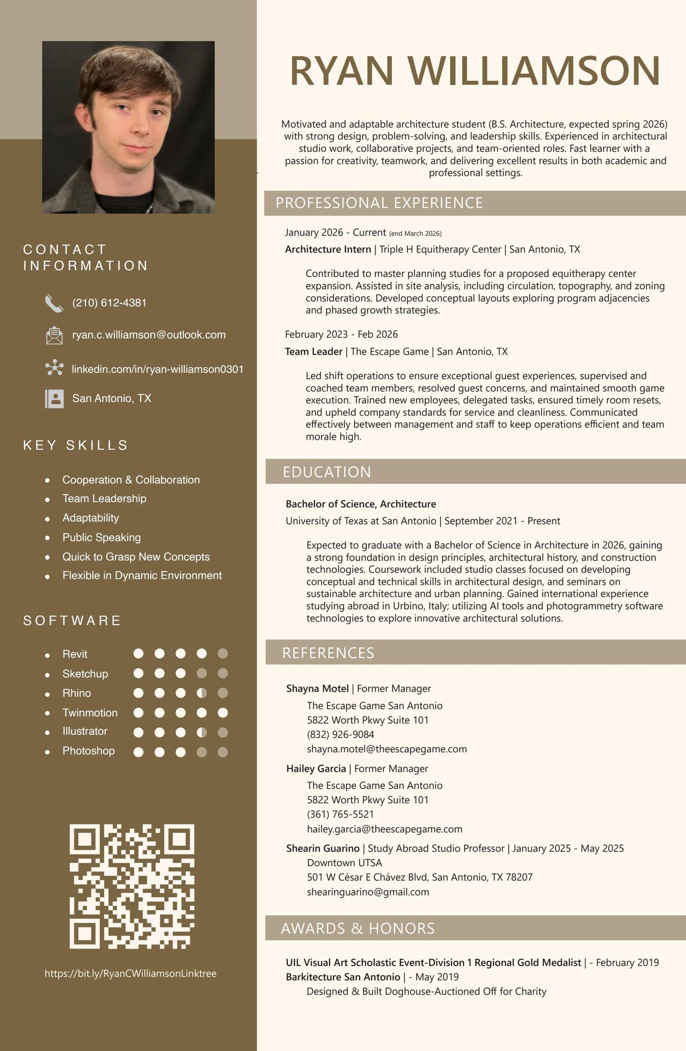 Ryan Williamson Resume by Ryan Williamson - Issuu