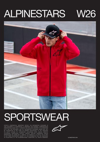 Alpinestars Winter 2026 Sportswear Catalogue