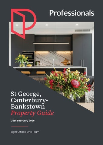 Professionals St George, Canterbury-Bankstown Property Guide: 25th February 2026