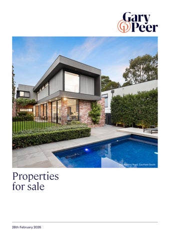 Gary Peer properties for sale | Saturday 28th February 2026