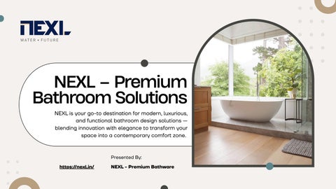 NEXL – Premium Bathroom Solutions