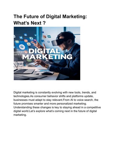 digital marketing blog